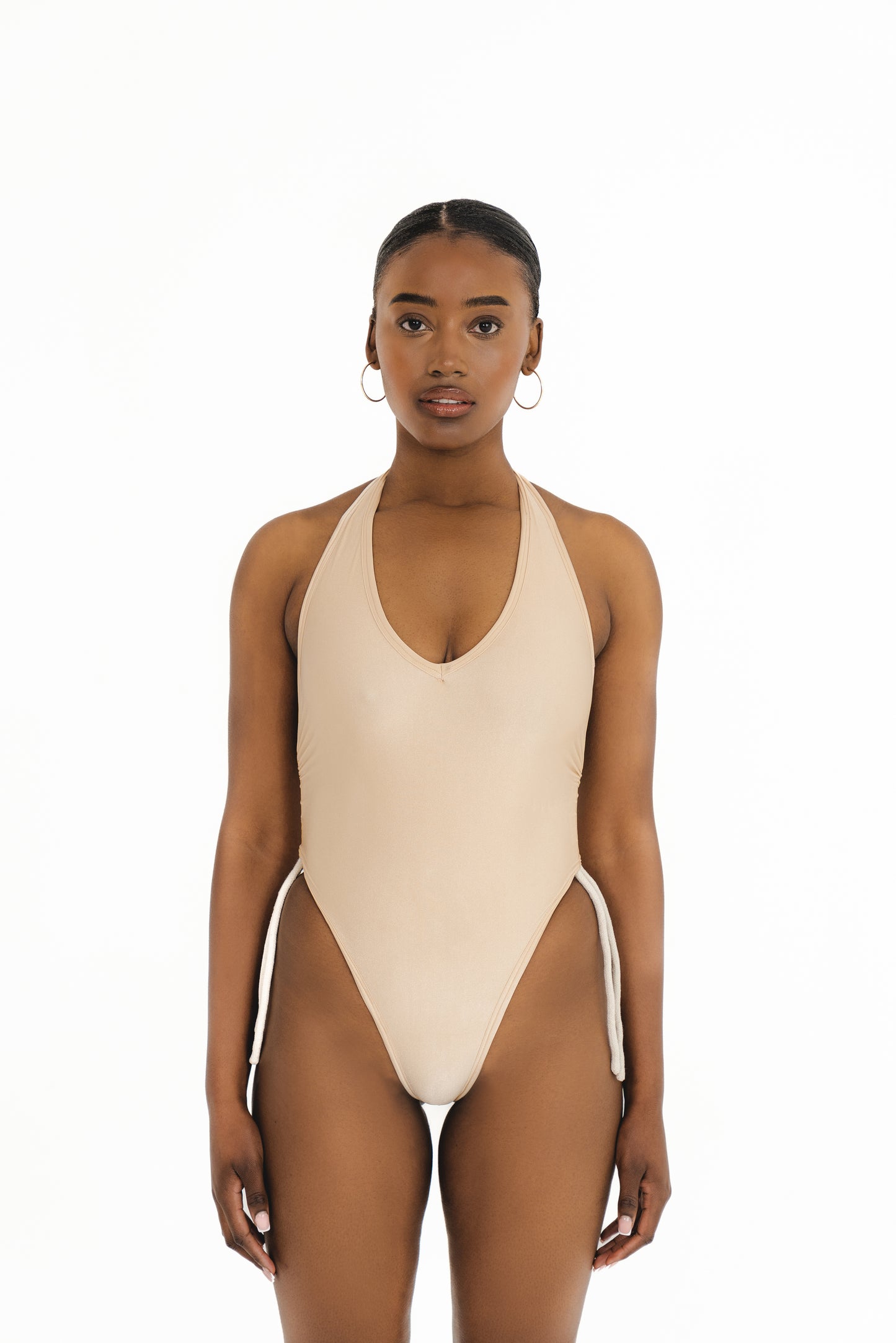 HALTER-NECK SWIMSUIT